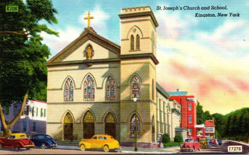 New York Kingston St Joseph's Church and School
