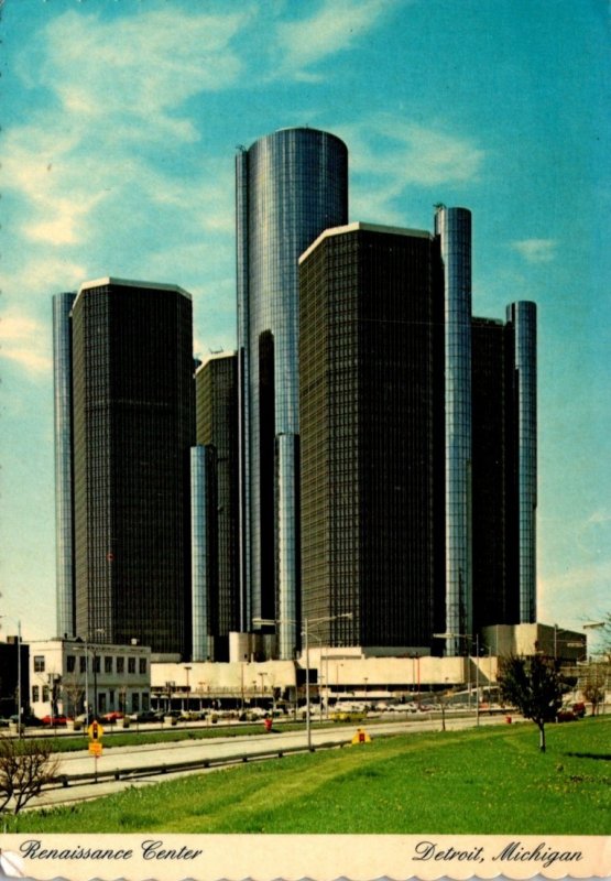 Michigan Detroit Rennaissance Center 1982