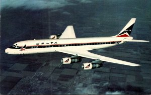 Airplanes Delta Douglas Dc-8 Fanjet