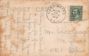 J72/ Lexington Ohio RPPC Postcard c1910 Gas Power Plant Building 132