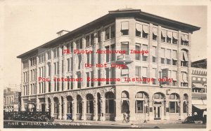 KS, Winfield, Kansas, RPPC, First National Bank Building, Exterior View, Photo