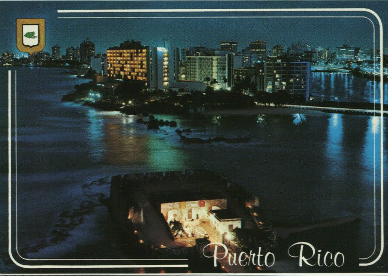 Vintage Postcard- San Juan, Puerto Rico (Fort San Jeronimo)