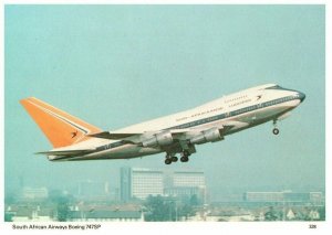 South African Airways Boeing 747SP Charles Skilton Postcard