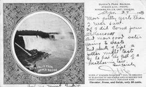 Niagara Falls Ontario Canada View from Upper Bridge Private Mail PC J79231