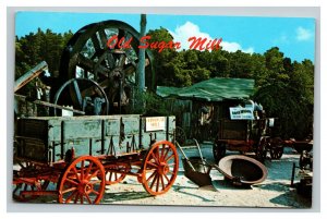 Vintage 1950's Postcard Old Sugar Mill St Augustine Florida