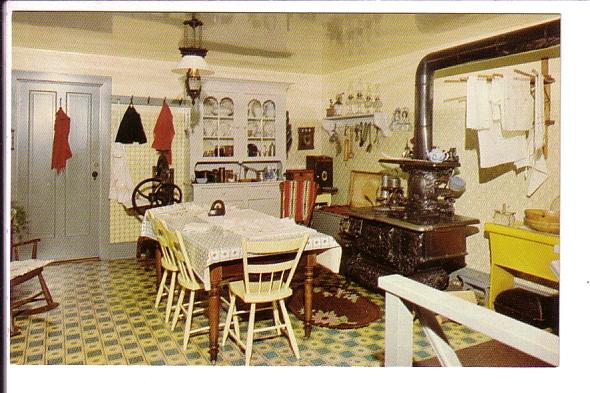 Interior Kitchen, Woodside National Historic Park, Kitchener, Ontario, Prime ...