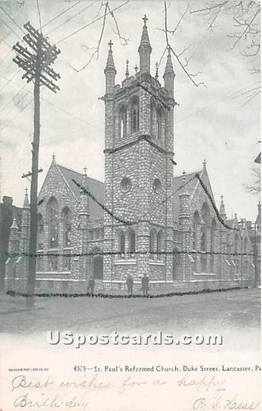 St Paul's Reformed Church - Lancaster, Pennsylvania