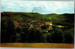 Aerial View of Philippi WV c1960 Vintage Postcard B04