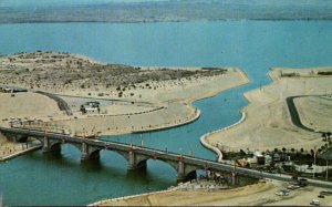 Arizona Lake Havasu City Aerial View London Bridge