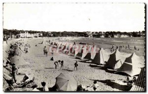 Old Postcard Royan The Beach