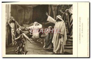 Old Postcard Resurrection of Lazarus The Resurrection