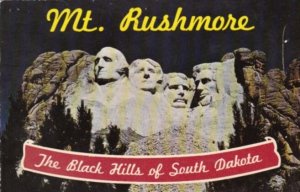 South Dakota Black Hills Mount Rushmore 1972