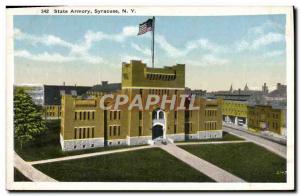 Postcard Old State Armory Syracuse