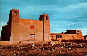 Vtg Acoma Church Acoma Rock Acoma Pueblo Sky City New Mexico NM Postcard