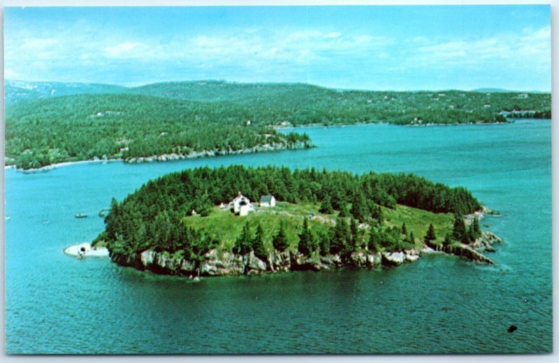 Bear Island Light, Southeast of the Entrance to Northeast Harbor, Maine, USA