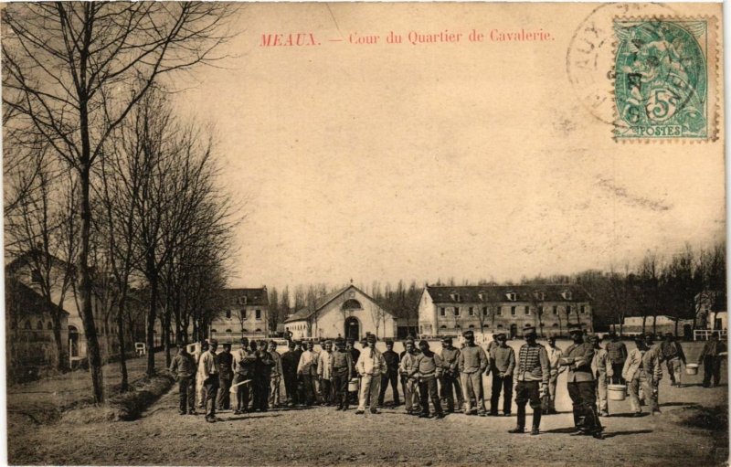CPA MEAUX - Cour du Quartier du Cavaliere (292776)