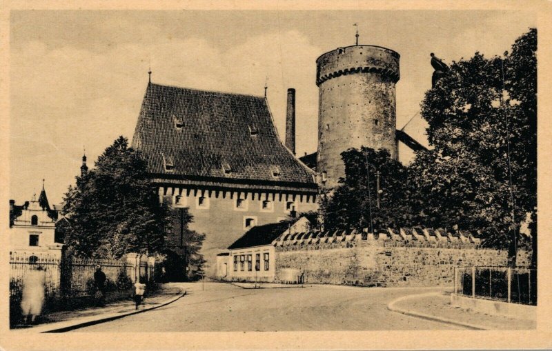 Czech Republic Tábor South Bohemian Region Tabor Vintage Postcard 07.56