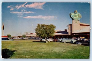 Las Vegas Nevada NV Postcard Wilbur Clark's Desert Inn Signage c1960's Vintage