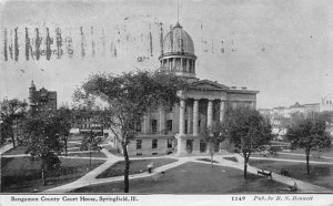 Sangamon County Court House Springfield, Illinois USA