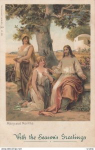 Jesus with Mary & Martha , 00-10s