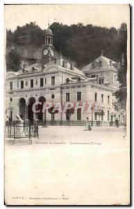 Old Postcard Environs de Grenoble Establishment Uriage