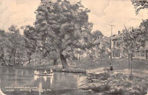 Front Street and Lake Boiling Springs, Pennsylvania PA  