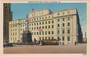 Baltimore MD, Maryland - United States Post Office - Linen