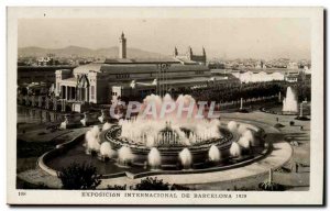Old Postcard Spain Espana Spain Exposicion International Barcelona 1929