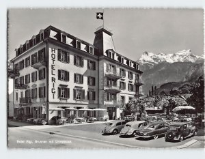 Postcard Hotel Rigi Brunnen Lake Lucerne Switzerland
