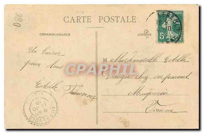 Old Postcard Chatellerault Pont Henri IV