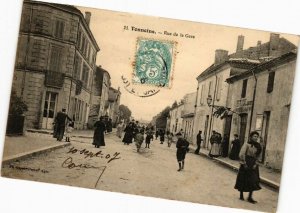 CPA TONNEINS-Rue de la Gare (264153)