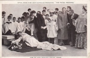 LONDON, England, PU-1903; The Fatal Wedding  Scene; TUCK