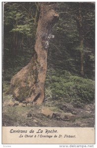 Environs De La Roche, Le Christ A L'Ermitage De St. Thibaut, Aisne, France, 1...