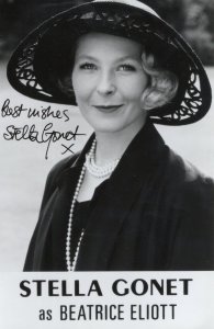 Stella Gonet House Of Eliot Margaret Thatcher Hand Signed Photo