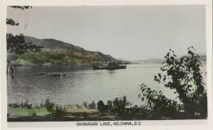 RP, KELOWNA, British Columbia, Canada, 1930-40s; Okanagan Lake