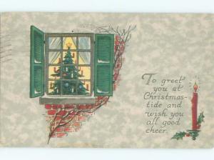 Divided-Back CHRISTMAS SCENE Great Postcard W8914
