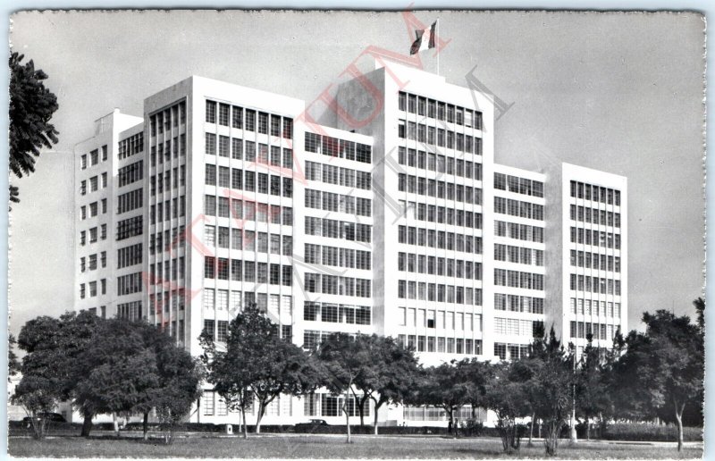 c1950s Lima, Peru RPPC Ministry of Labor Real Photo Swiss Foto Postcard Vtg A161