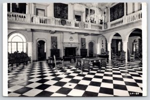 RPPC~Great Hall Ringing Home Sarasota Florida~Real Photo Postcard