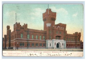 C. 1900-07 Fourteenth Regiment Armory Brooklyn N.Y. Postcard P213E