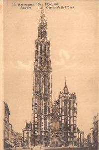 BR70822 la cathedrale  anvers belgium