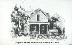 Original Miller Home 1904 - Clarinda, Iowa IA