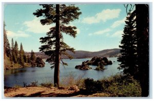 1959 Silver Lake High Sierras Kit Carson Highway Jackson California CA Postcard
