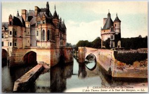 CHENONCEAUX - Le Chateau L'aile Thomas Bhier et la Tour Marques France Postcard