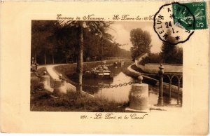 CPA Saint-Pierre-les-Nemours - Le Pont et le Canal - Env. De Nemours (1037996)