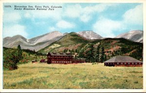 Colorado Rocky Mountain National Park Estes Park Horseshoe Inn 1931