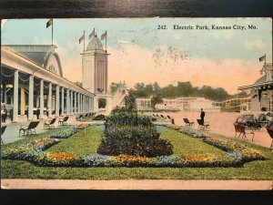 Vintage Postcard 1914 Electric Park. Kansas City. Missouri (MO)