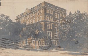 CHICAGO ILLINOIS IL~Y.M.C.A. YOUNG MENS CHRISTIAN ASSOC~1908 REAL PHOTO POSTCARD