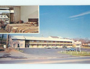 Unused Pre-1980 OLD CARS & VILLAGE MOTOR INN MOTEL Front Royal VA s5688@