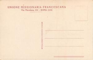 Bolivia agriculture missions Unione Missionaria Francescana Roma