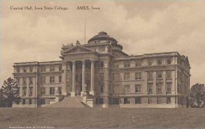 Iowa Ames Central Hall Iowa State College Albertype